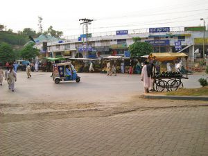 A view of local market in Mirpur